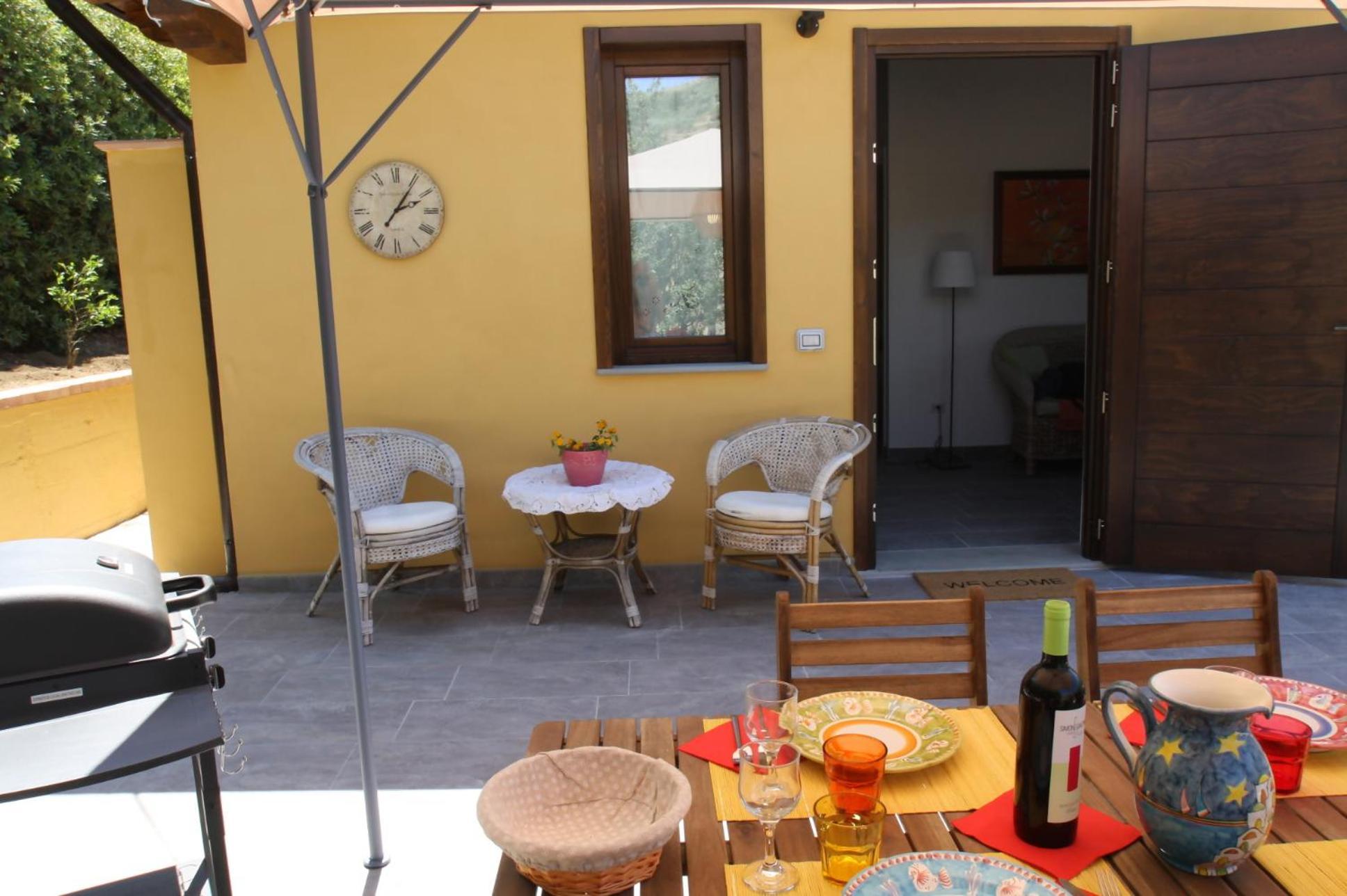 Villa Tresino Appartamenti Castellabate Rum bild
