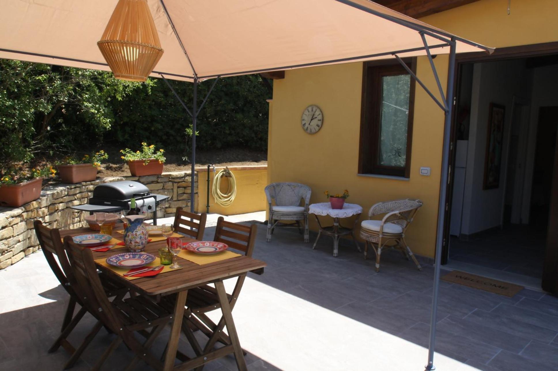 Villa Tresino Appartamenti Castellabate Rum bild